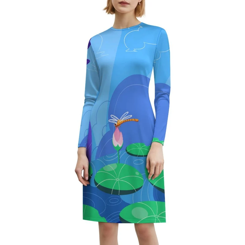 Robe Manches Longues Personnalisable Femme | Cadeau Photo Unique