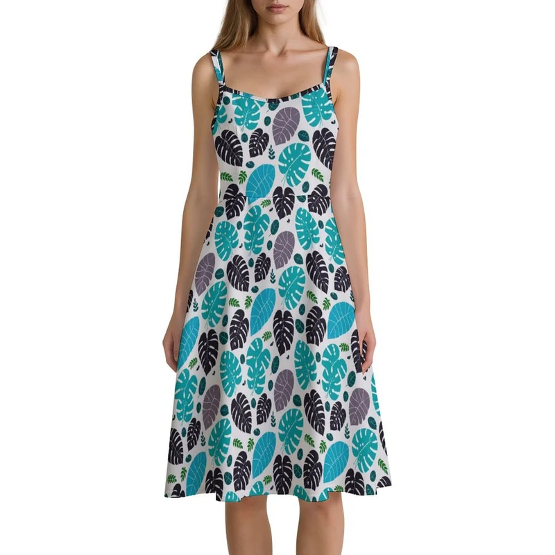 Robe Nuisette Personnalisée Photo | Robe Fluide à Bretelles Femme