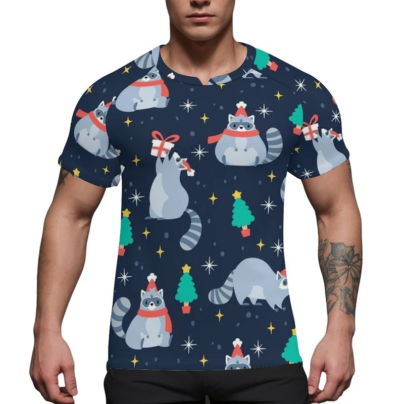 T-Shirt Badminton Homme Personnalisé | UPF 50+ & Tissu Rafraîchissant