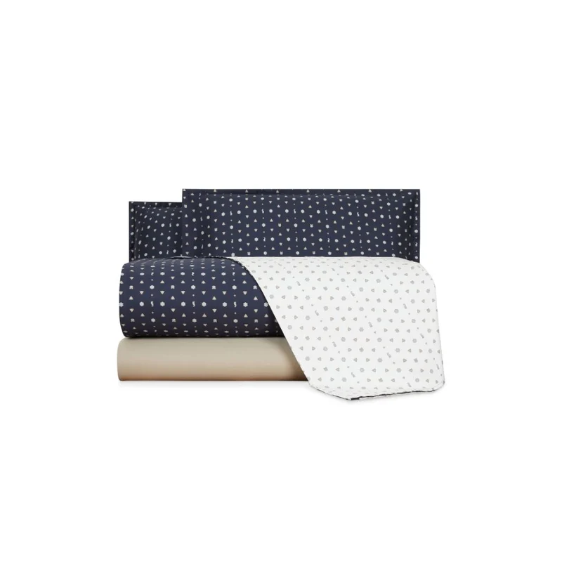 Completo Copripiumino bowtie in Raso di cotone