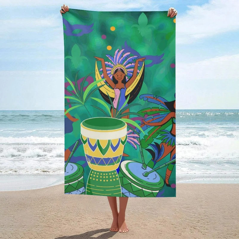 Serviette de Plage Personnalisable | Grande Taille & Douceur Absolue