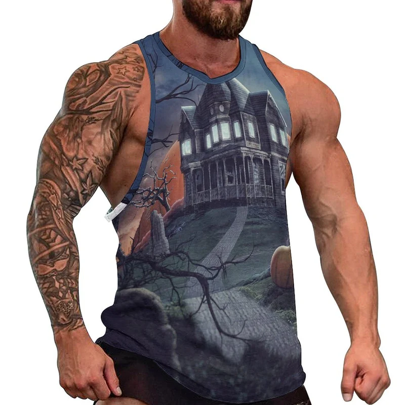 Débardeur Homme Personnalisé All-Over Print | Tissu Doux & Confort