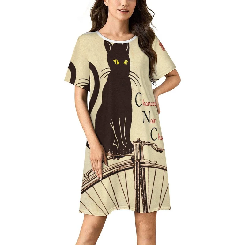 Robe de Nuit Femme Personnalisable | Imitation Coton Doux & Fluide