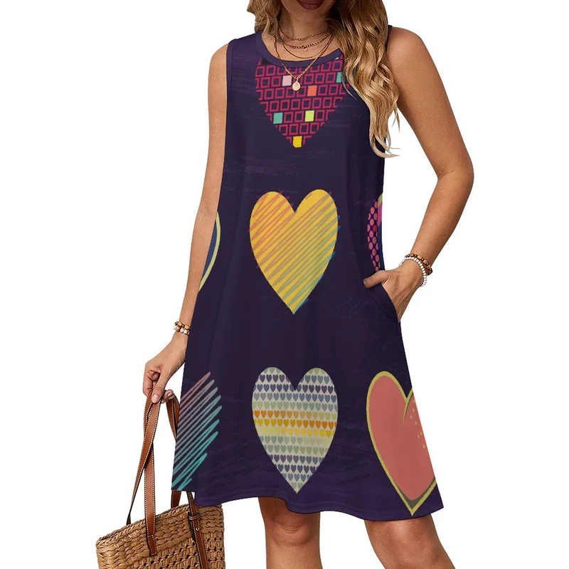 Robe Longue Sans Manches Personnalisable | Confort Doux & Fluide