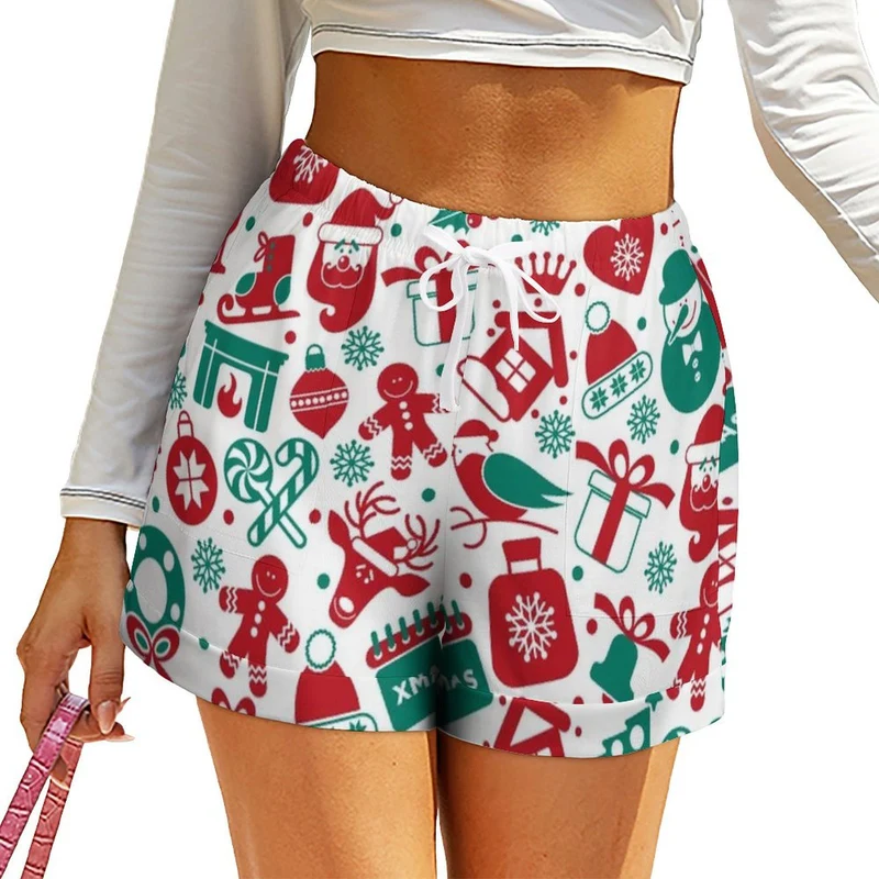 Short de Sport Femme Personnalisé | Taille Haute & Tissu Glacé UV
