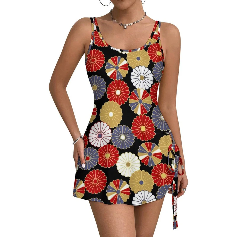 Robe Courte à Bretelles Personnalisable avec Photo | Tissu Doux