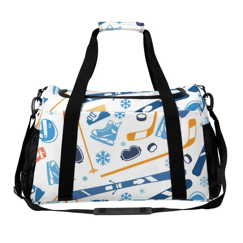 Sac de Voyage Polochon Personnalisable avec Photo | Toile Robuste