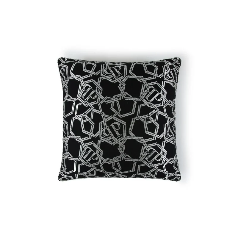 Cuscino arredo chains in Raso Jacquard
