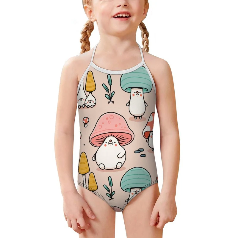 Maillot Bain Enfant à Lacets | Une Pièce, Personnalisable | Tailles 3-8 Ans