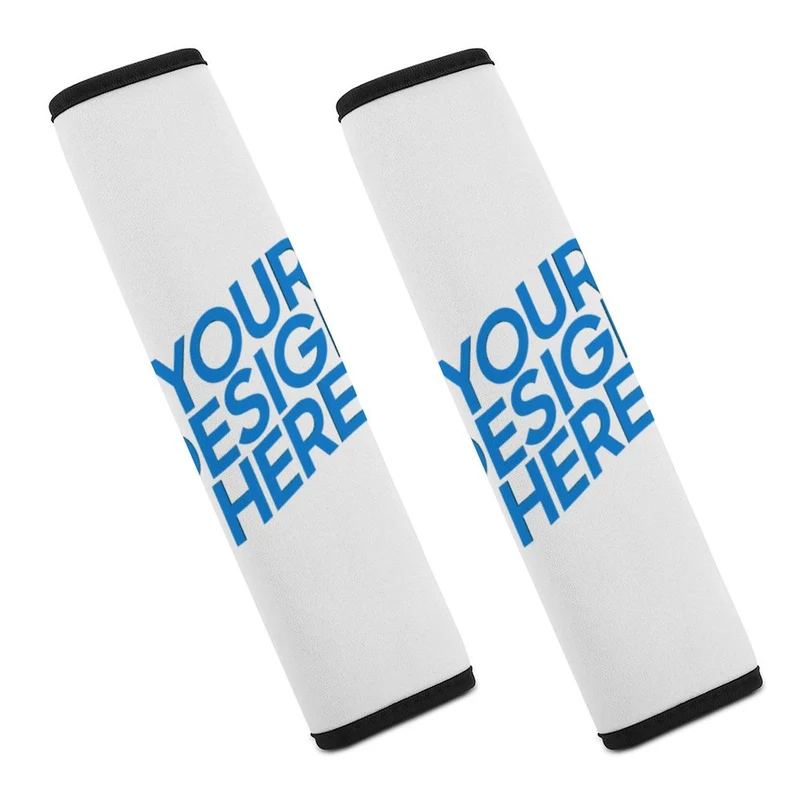 Fourreau de Ceinture de Sécurité de Voiture Personnalisée Avec Photo Texte Motif Logo