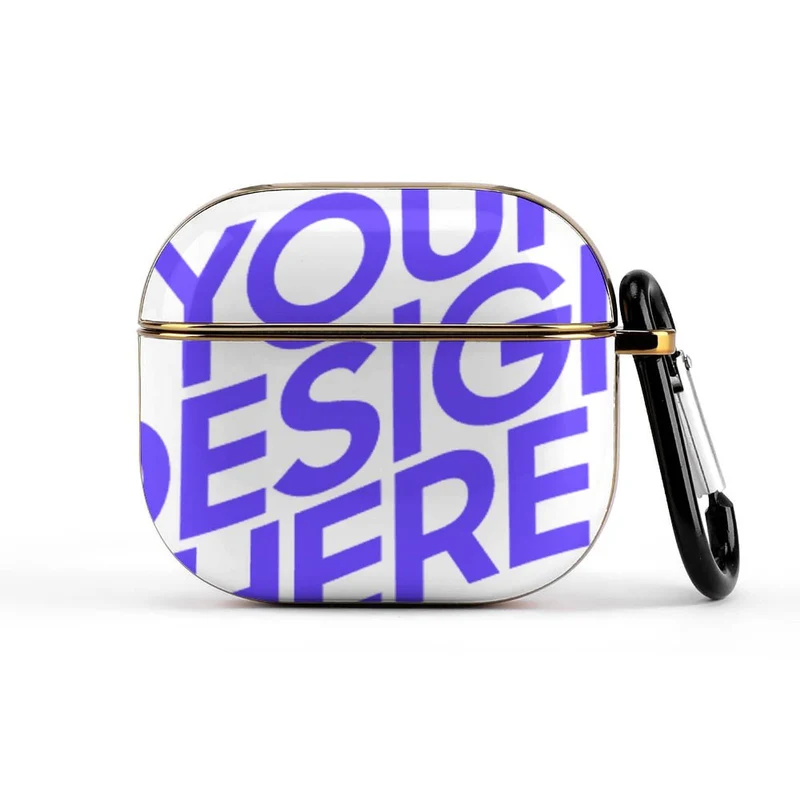 Housse de protection casque pour Apple AirPods 3 personnalisée avec photo motif texte