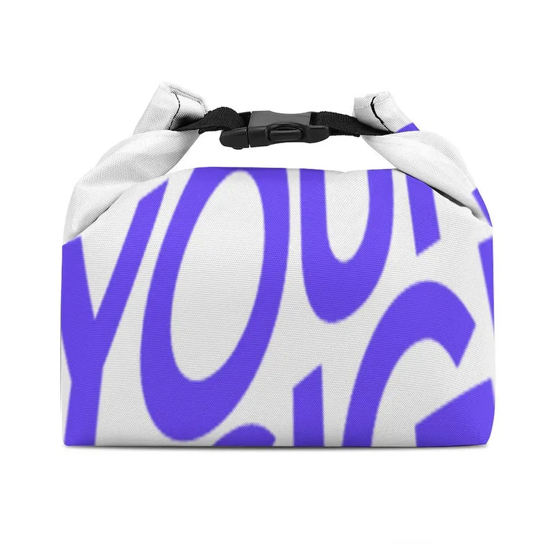 Portable pliable isotherme sac à lunch pique-nique panier déjeuner bento sac personnalisé avec photo motif texte