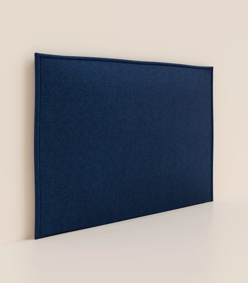 Tête de lit tapissière - Bleu