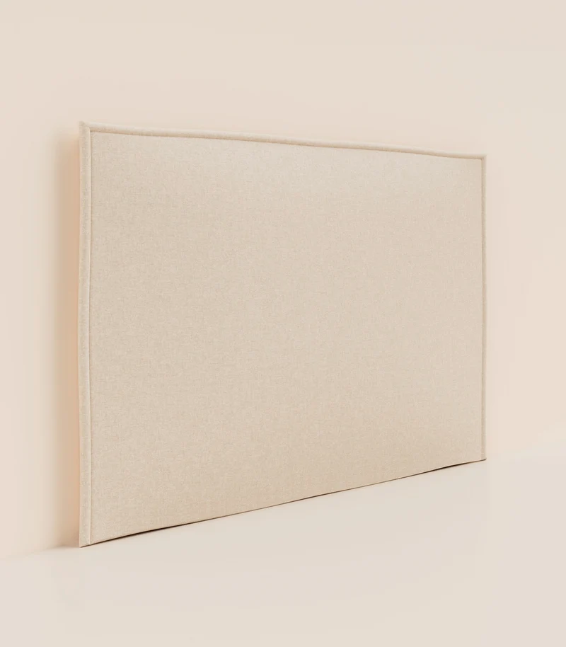 Tête de lit tapissière - Beige