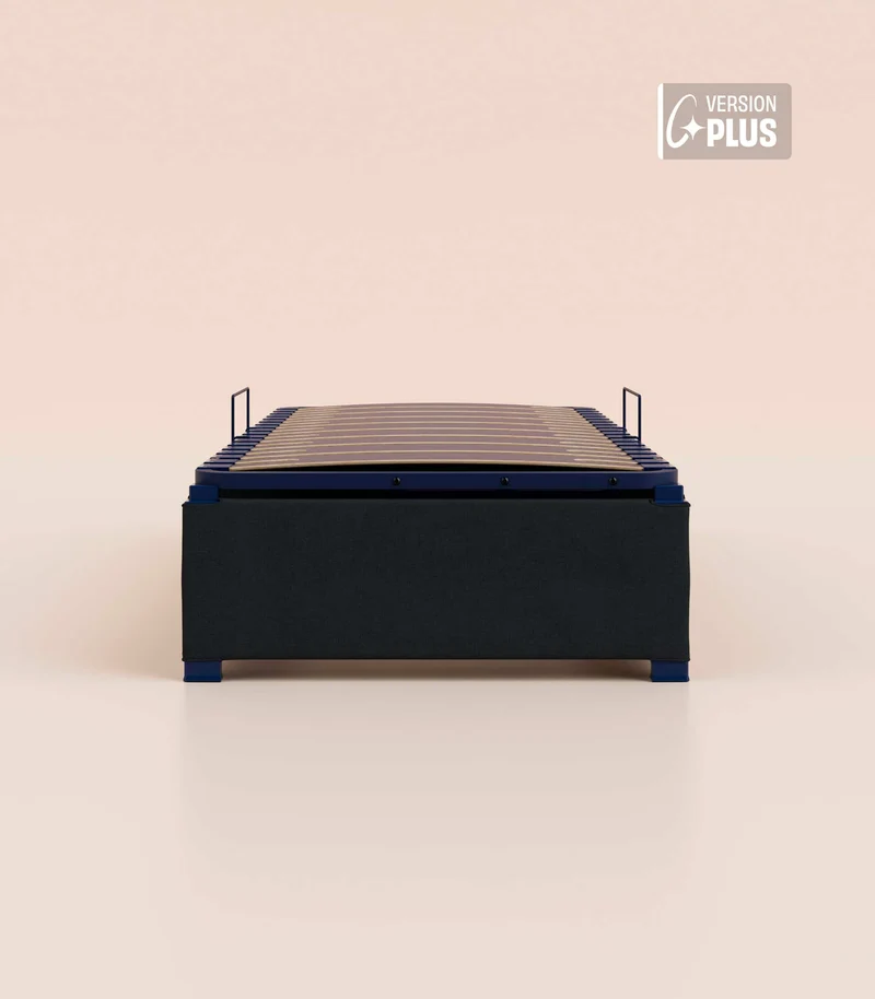 Sommier coffre - Noir Anthracite