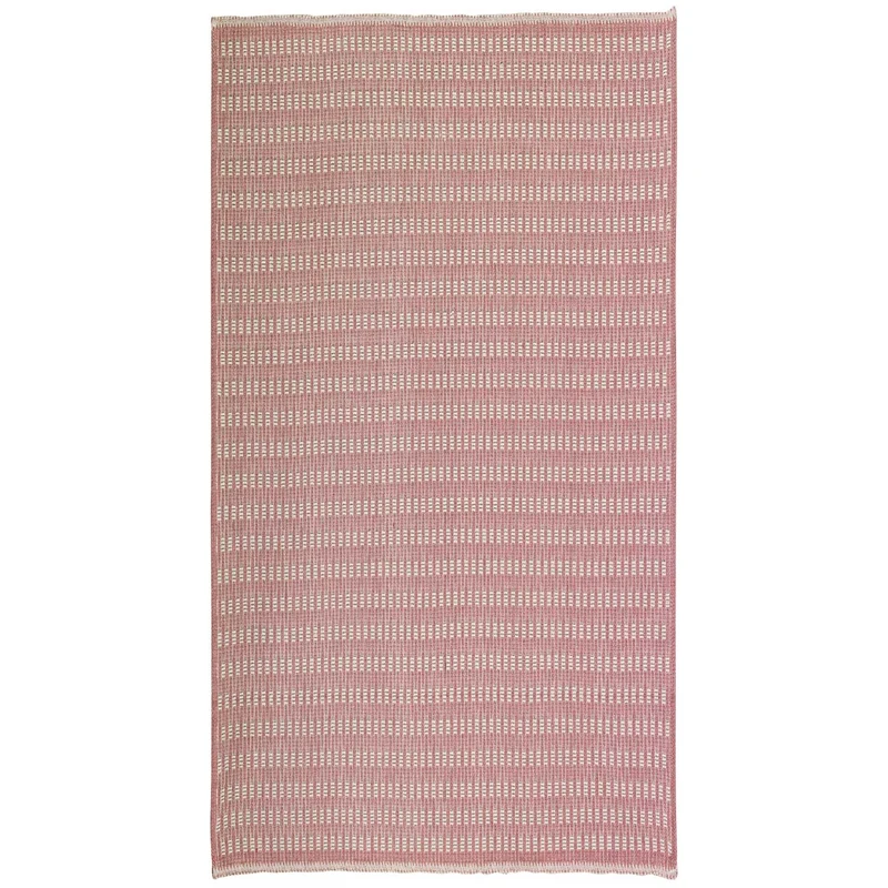 Tappeto Collezione Allure Rosso 100% cotone