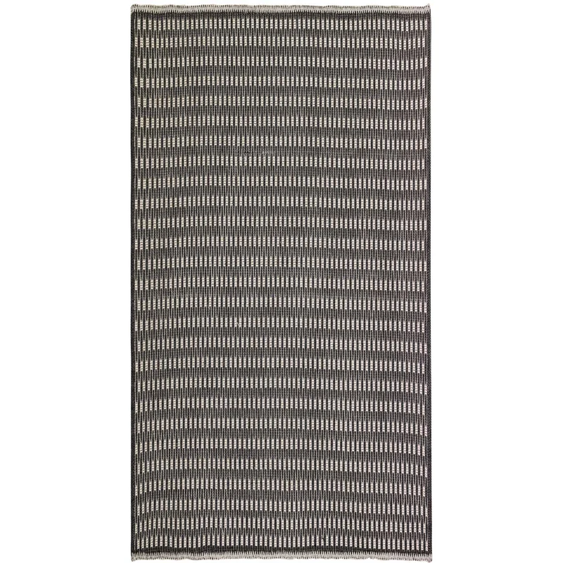 Tappeto Collezione Allure Nero 100% cotone