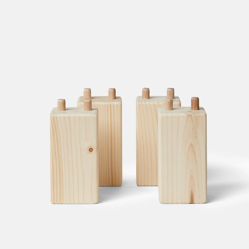 Kit pieds bas pour lit évolutif zero+
