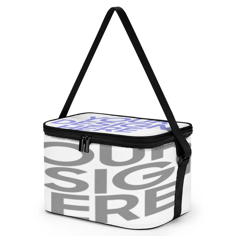 Sac isotherme repas pour glace nourriture personnalisé avec photo prénom logo (conception multi-images)