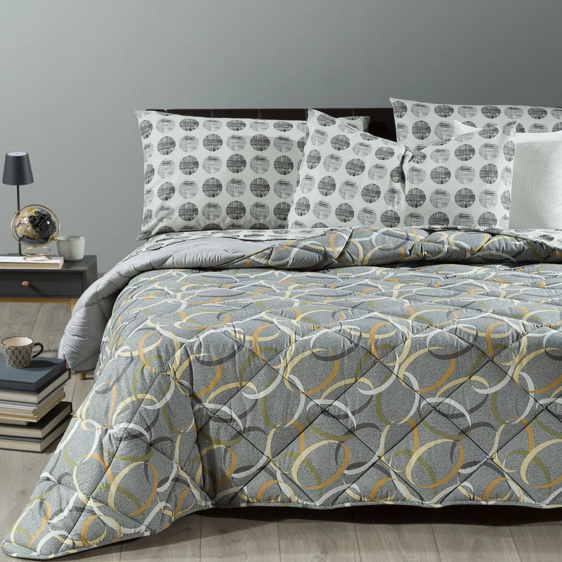 Trapunta ballon Moderno in Cotone 300 gr/mq