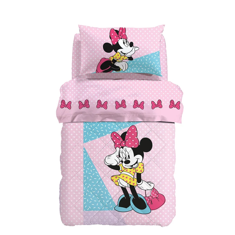 Trapunta minnie pink in Cotone 300 gr/mq