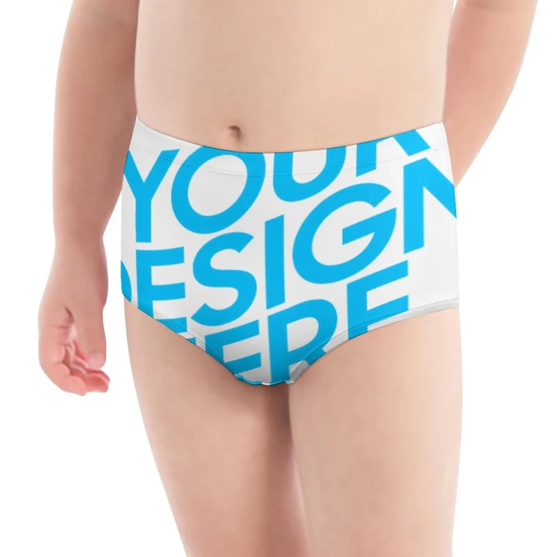 Culotte / short / caleçon / sous-vêtement fille personnalisé avec photos motifs texte prénom