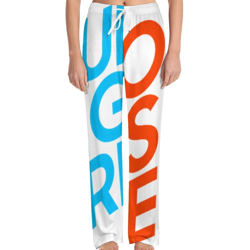 Pantalon de pyjama femme EEP personnalisée avec prénom motif texte (conception multi-images)