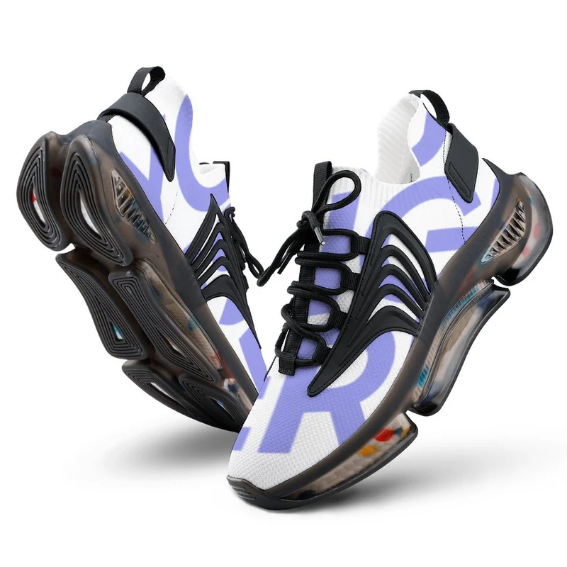 Chaussures de sport / Baskets pour femmes F68 personnalisé avec prénom photo logo texte motif