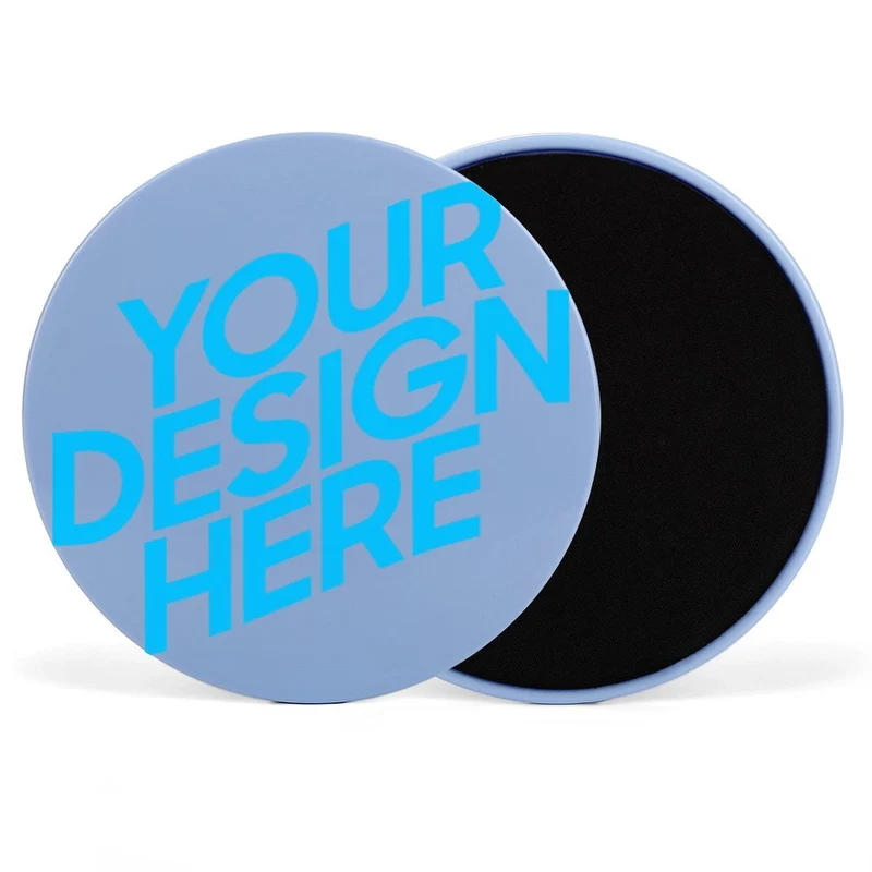 Plaque coulissante pour Yoga / disques coulissants pour Fitness YD2301002 Personnalisé (bleu)