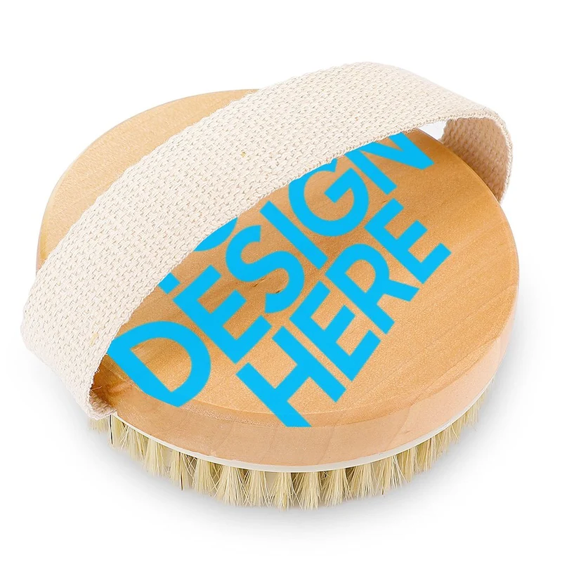 Brosse de bain personnalisé avec photo texte ou logo