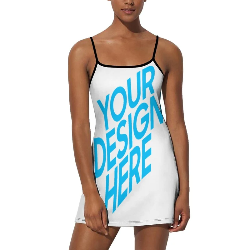 Robe décontractée athlétique pour femme NZ049 Personnalisé avec photo et texte (Image unique)