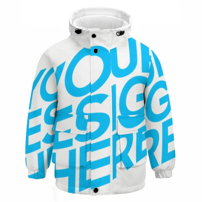 Impression d’image unique sweat à capuche / veste enfant origianl A537 personnalisé avec photo logo motif texte