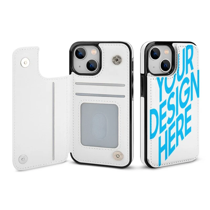 Coque pour téléphone à rabat pour Apple iPhone 13 série Personnalisé avec image