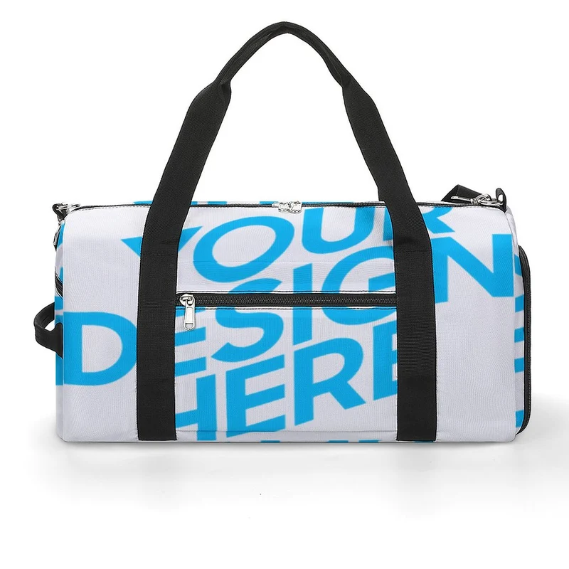 Sac sport / sac de gym A017 personnalisé avec prénom photo et logo