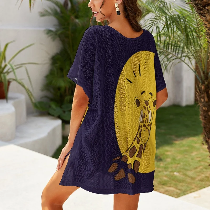 V neck lace blouse-Customer customization