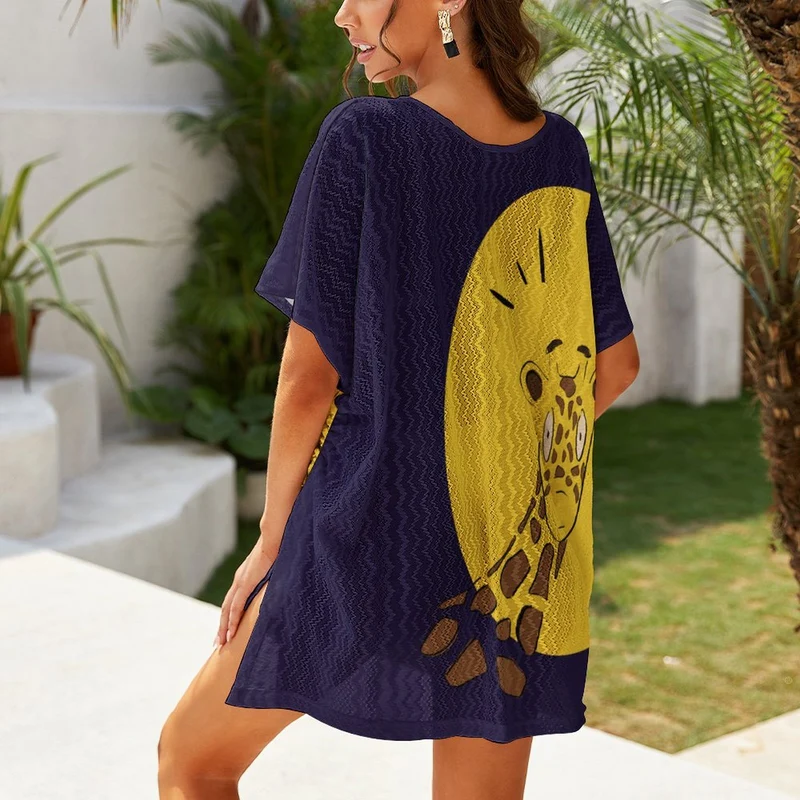 V neck lace blouse-Customer customization
