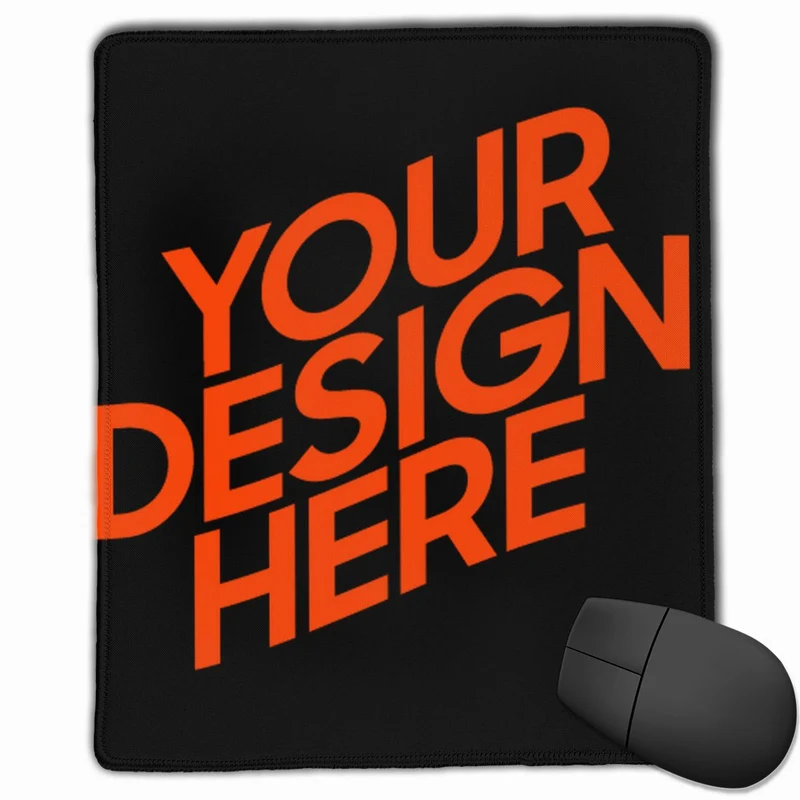 MD10520 Tapis de souris 18*22 cm rectangle personnalisé et imprimé avec votre nom ou texte