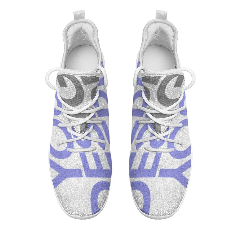 Cheerleading chaussures de basket pour femme personnalisé avec prénom photo motif et texte (impression image unique)