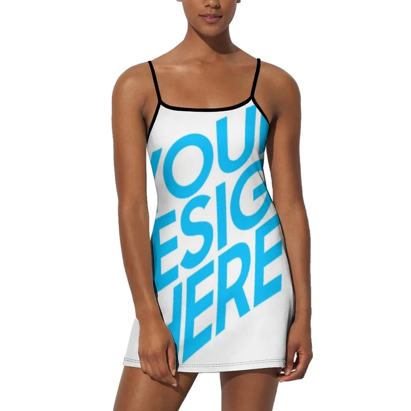 Robe décontractée athlétique pour femme NZ049 Personnalisé avec photo et texte (Conception multi-images)