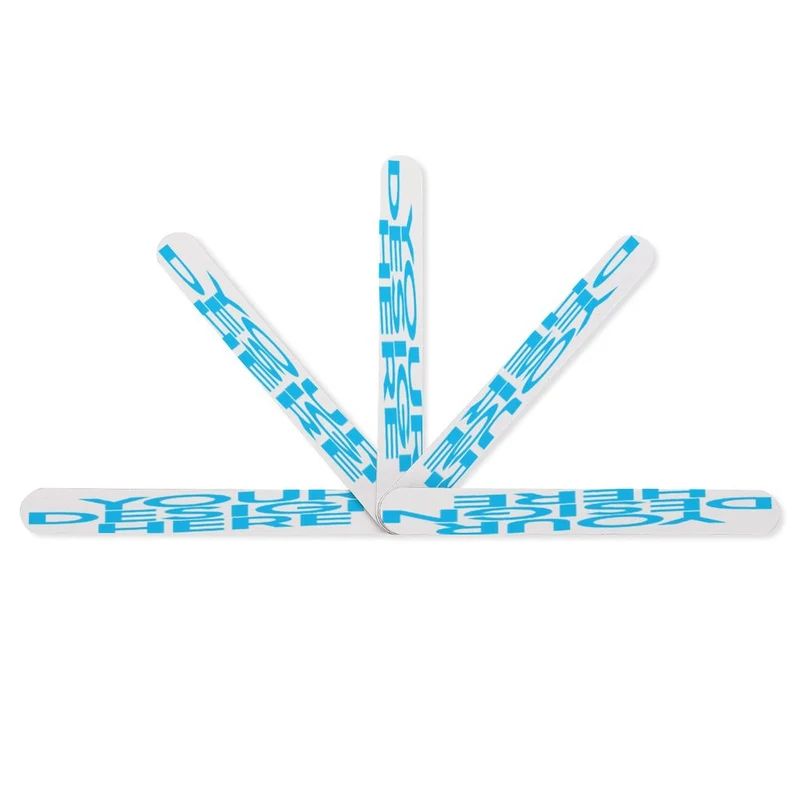 Lime à ongles (5 pièces) personnalisée avec prénom photo motif image texte logo