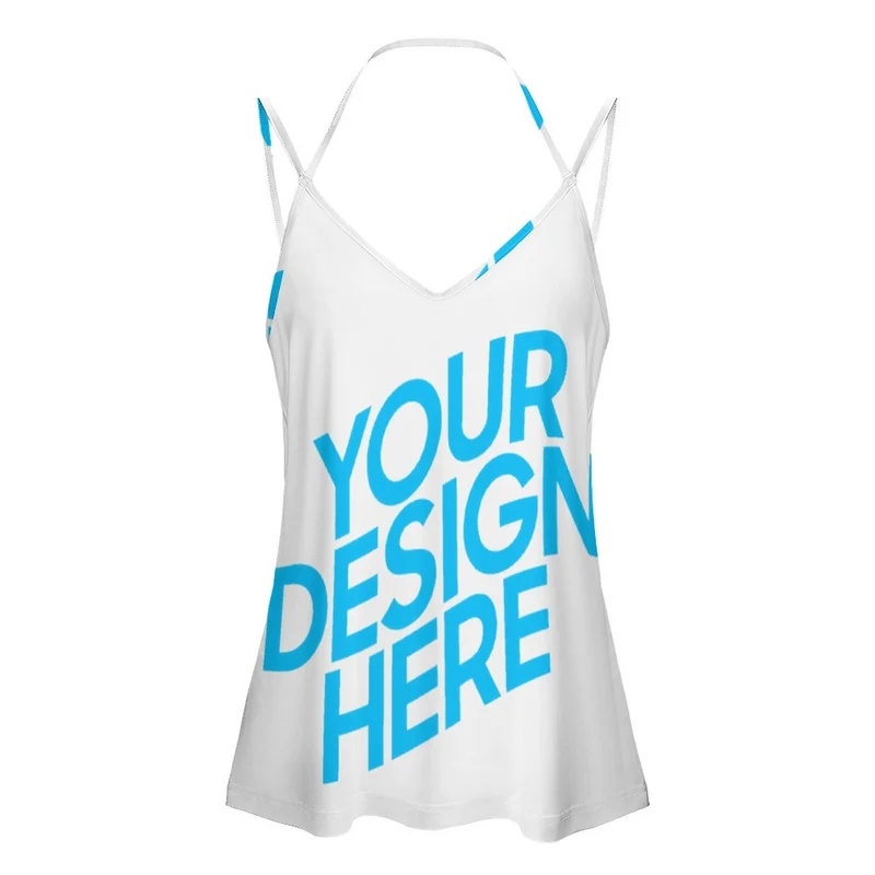Camisole sous-vêtement moderne femme grande taille personnalisée avec photo logo motif texte (impression des multi-images)