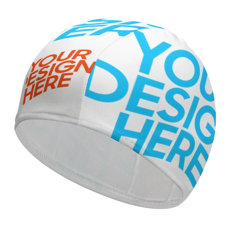 Bonnet de bain Original personnalisé avec photo logo motif texte