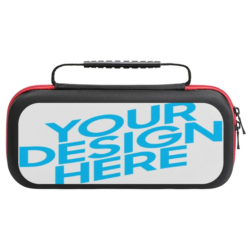 Housse / sac de rangement Nintendo Switch pour console de jeux personnalisée avec photo motif image texte