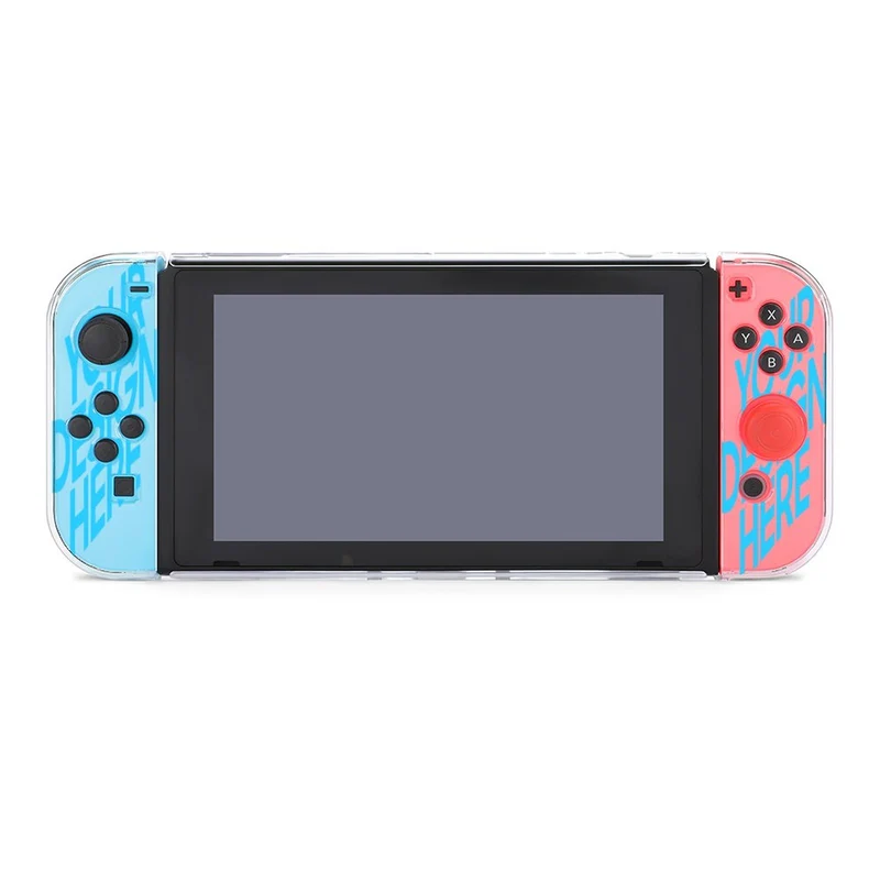 Coque / Étui de protection pour Console de jeux Nintendo Switch personnalisé avec photo image logo motif texte