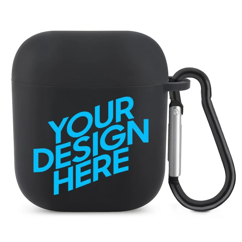Étui / Coque de protection AirPods bluetooth Apple personnalisé avec photo texte motif logo