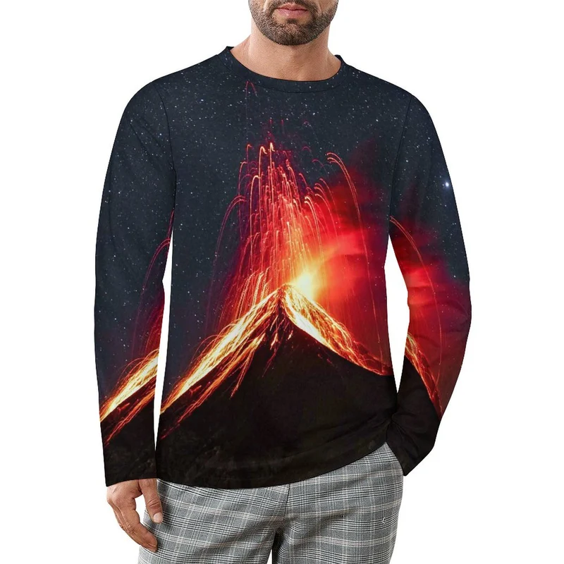 T-shirt Homme Manches Longues Personnalisé | Imprimez Votre Design