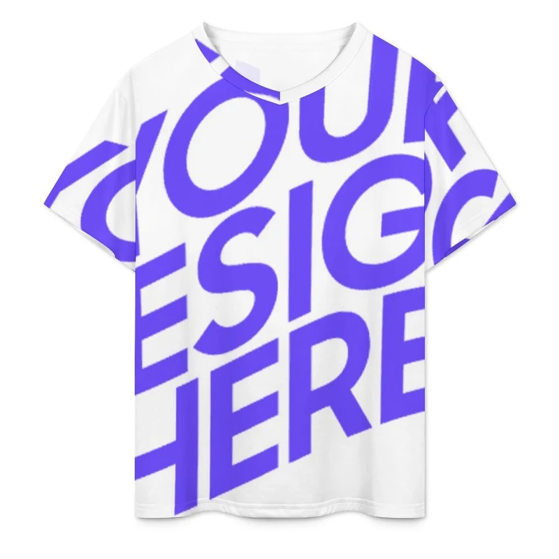 T-shirts homme col V manches courtes J66T personnalisé avec photo texte prénom (conception une image)