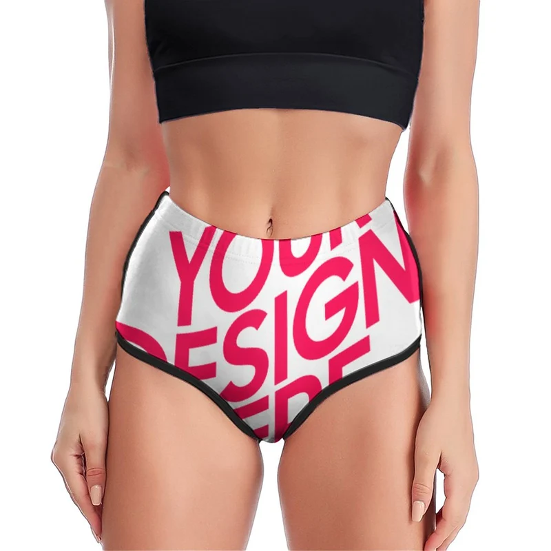 Short Yoga Gym Femme XG002 personnalisé avec texte motif photo (conception multi-images)