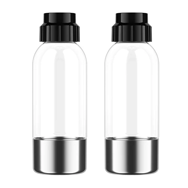 2 bouteilles 0,5 L pour machine à gazéifier Aquabella Naturamix