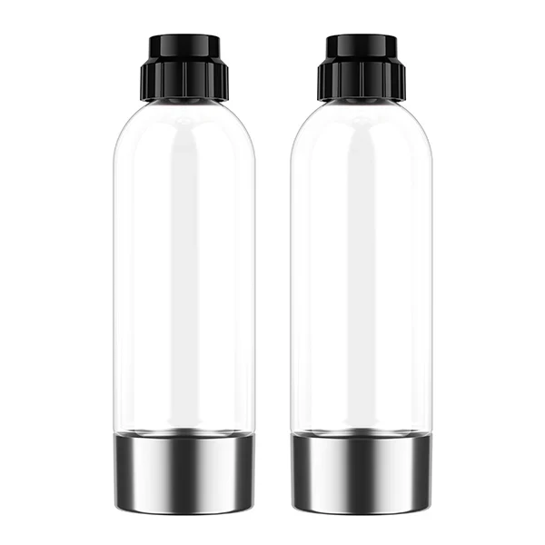 2 bouteilles 1 L pour machine à gazéifier Aquabella Naturamix